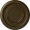 Ekena Millwork Federal Roped Small Ceiling Medallion (Fits Canopies up to 6"), 12 5/8"OD x 1 1/8"P, Brass CM12FEBRS - alternate 1